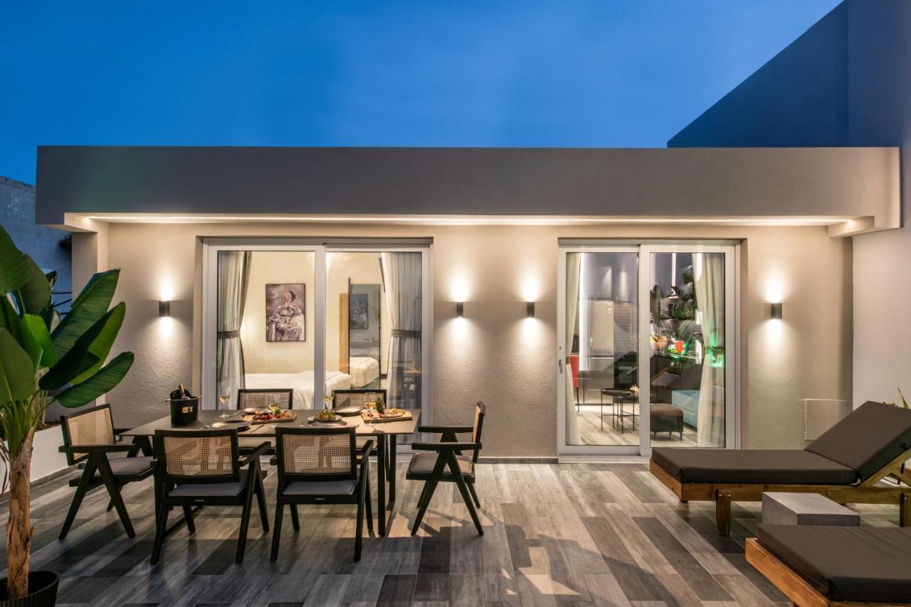 Maison Aqua Suite With Private Mini Pool Jacuzzi Hersonissos  Zewnętrze zdjęcie
